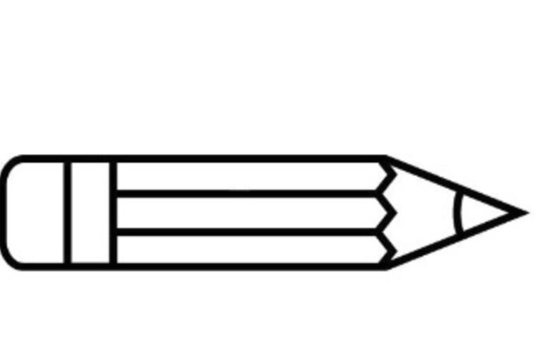 clipart of pencil